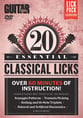 20 Essential Classical Licks Guitar DVD ROM